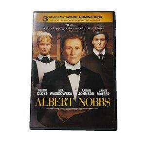 Albert Knobbs DVD Movie 2012 Drama Romance R Glenn Close Mia Wasikowska